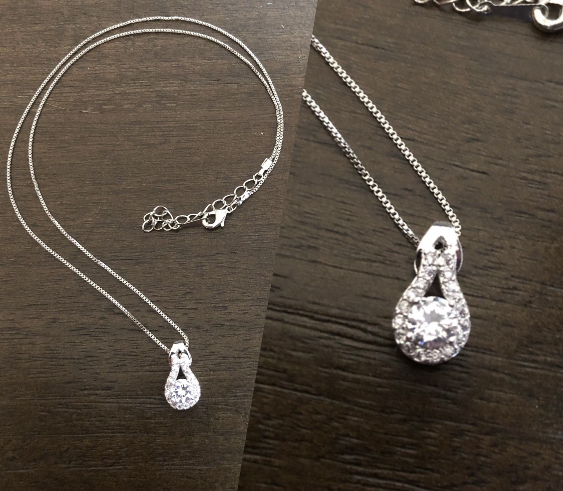 New Cubic Zirconia Necklace