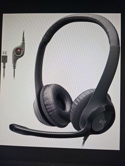 New Logitech H360 USB Headset 