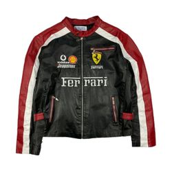 Ferrari Genuine Leather Jacket
