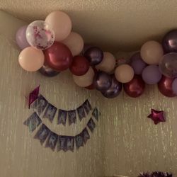 Wall Cover Happy Birthday 