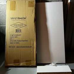 **read listing carefully** Wooden Monitors Stand Riser, White