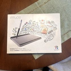 Wacom Intuos Creative Touch Tablet And Pen 