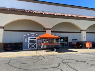 Hot dog trailer