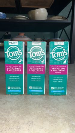 Tom’s Toothpaste
