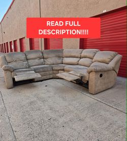 TLC Recliner Sectional Sofa