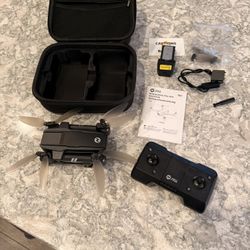 Holy Stone HS440 Foldable FPV Drone 1080P HD WiFi Long Battery Auto Hover + Case