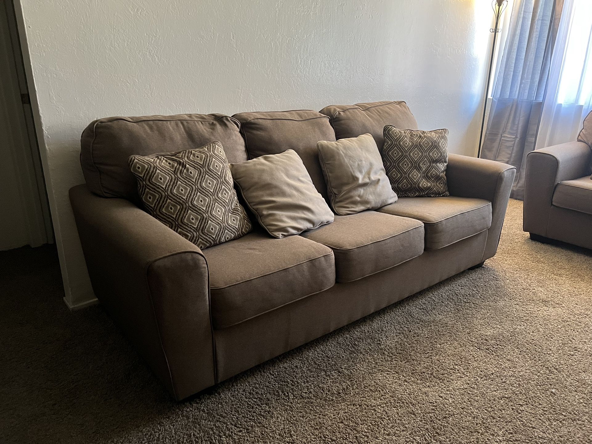 Set of Light Brown Couches