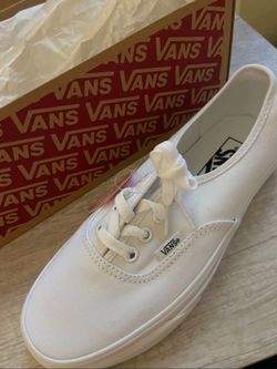 Brand New White Vans