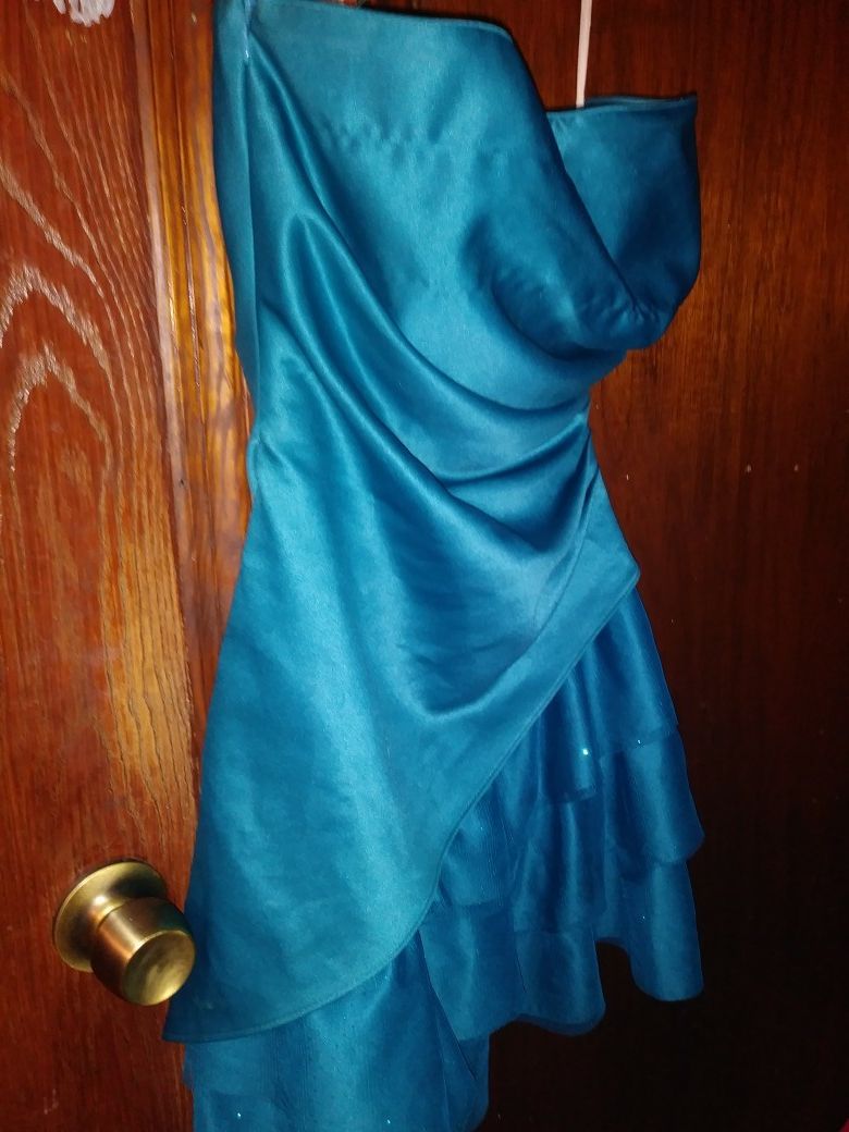 Teal dress worn once