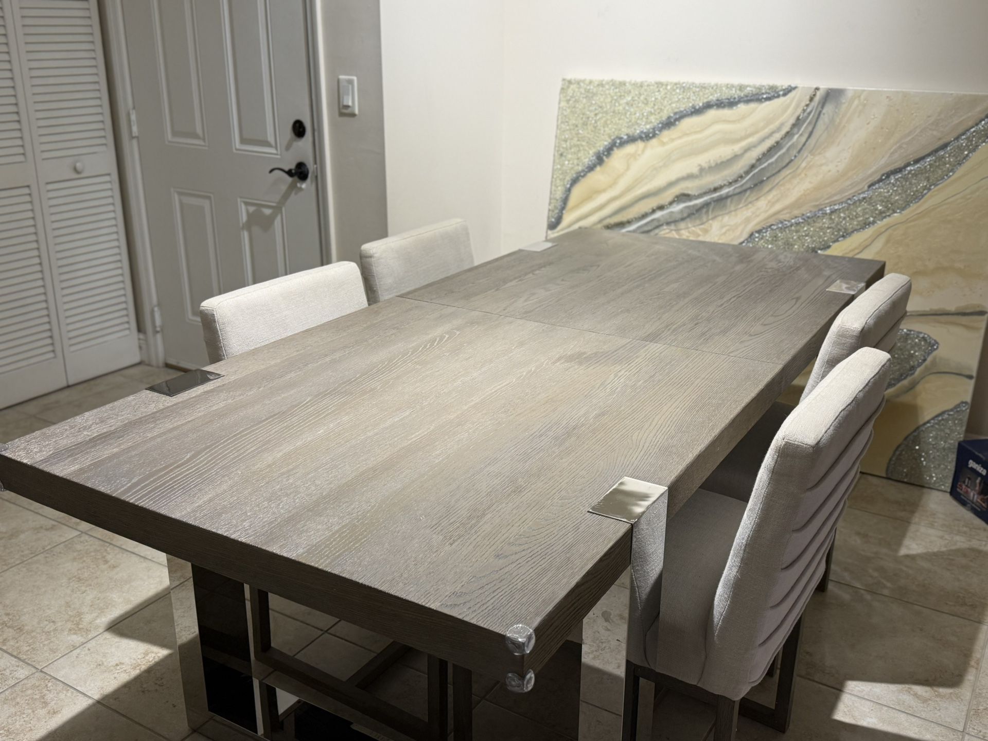 Dinning Table + Chairs + Coffee Table