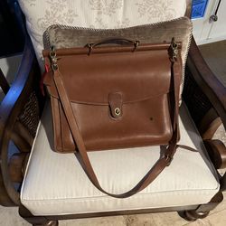 Vintage OG Coach Leather Briefcase