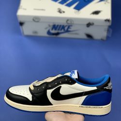 Fragment x Travis Scott SP Jordan 1 Low OG Nova