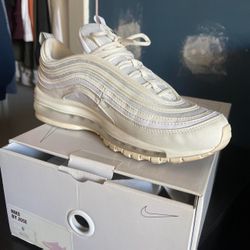 Nike air max 97, cream, Women Size 8