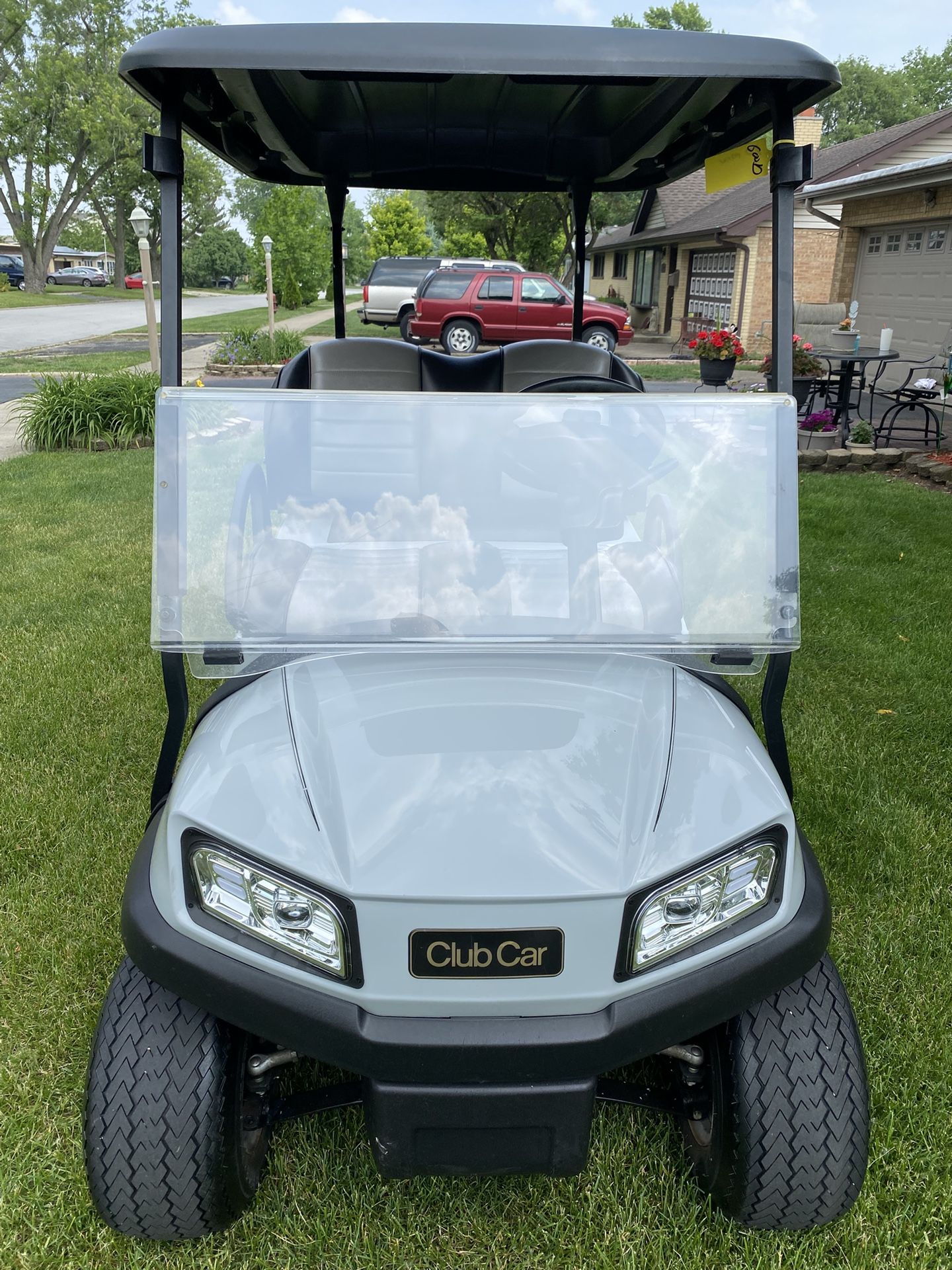Club Car Tempo 2021 LED Headlights & Taillights Turn Signals Break Lights Ect Custom Front Seat 4 Pass Bi-fold Windshield