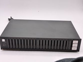 Mitsubishi DA-G156 Stereo Graphic Equalizer Tested Working Vintage Audio EQ