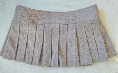 Vintage Mini Skirt with Button Detail