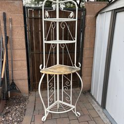 Corner Plant Stand 6’ Tall 