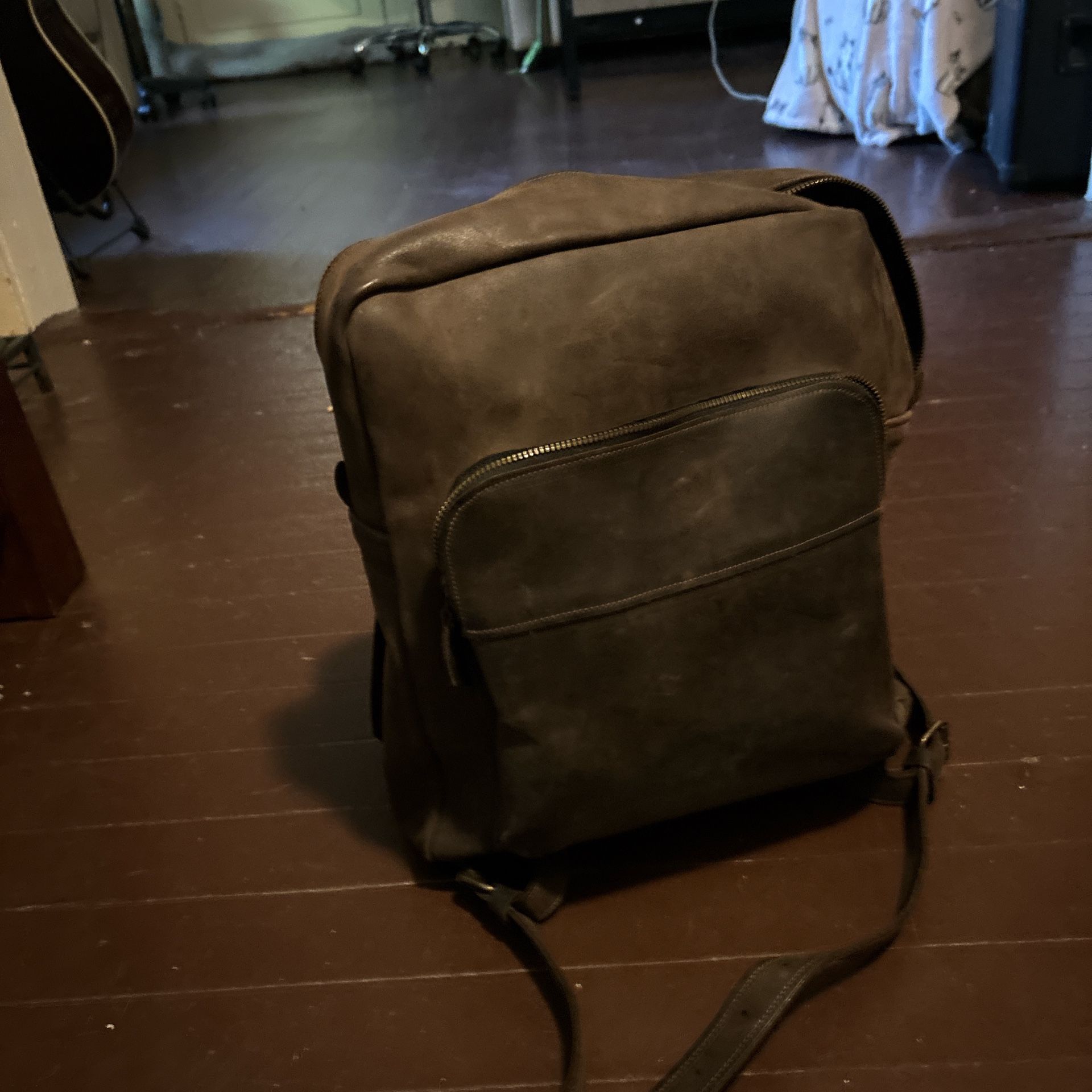 Real Leather bookBag