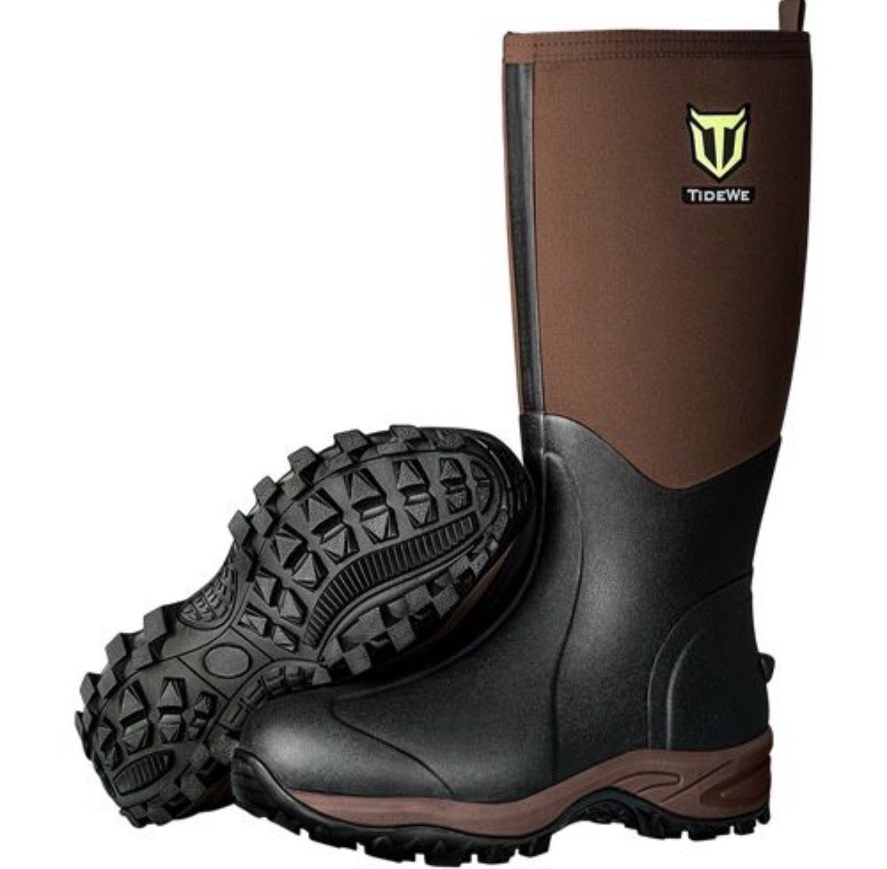 Tidewe Rubber Neoprene Boots Men and Women Waterproof Durable 6mm Hunting Boots Size 9 Brand New still in the box D243