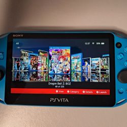 🔥  PS Vita 2000 (Blue) - Loaded with Games 🔥
