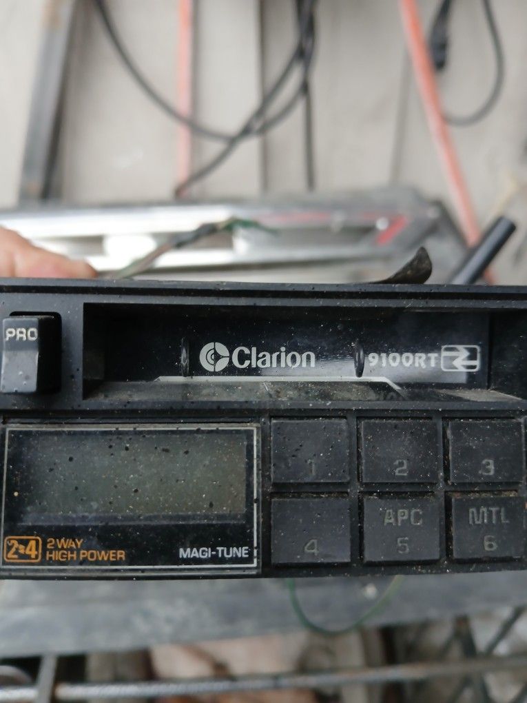 Car Stereo  1980s..