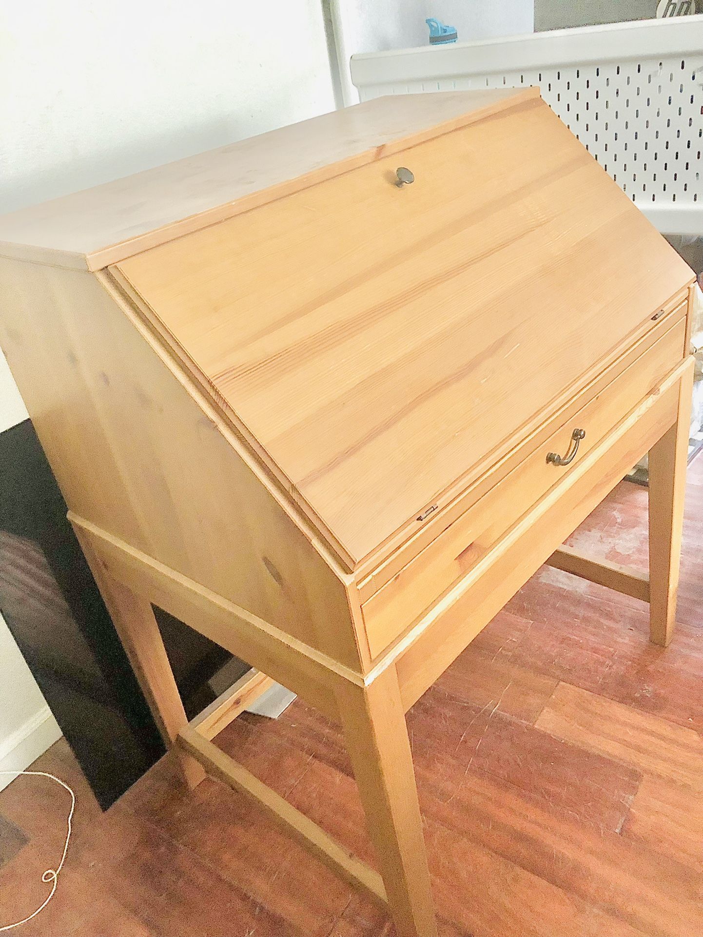 Secretary Desk Folding Office Table Slight Use