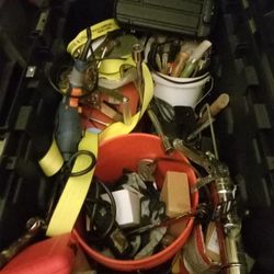 Stanley Extra Large Rolling Tool Box With Tools