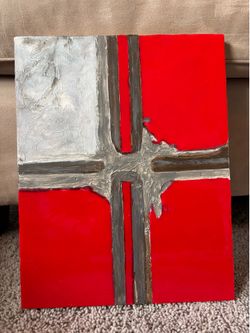 Original textured and resin artwork