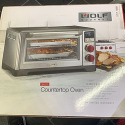 Wolf Gourmet Countertop Oven, New In Box!