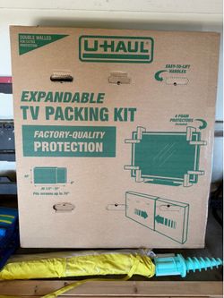 Uhaul TV Moving box for screens up to 70”