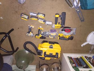 DeWalt tools