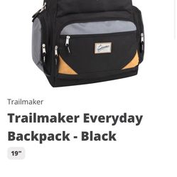 Trailmaker Everyday Backpack - Black