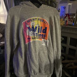 Grey Graphic Hoodie