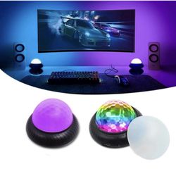 Gaming Lights LED Multiple Colors 2-in-1 Effect for Gaming Setup 2 Packs