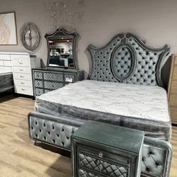 Bedroom set twin/full/queen/king/cal king same day delivery