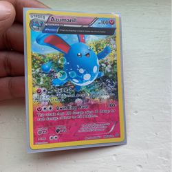 Pokémon TCG Azumarill Primal Clash 104/160 Regular Holo Rare