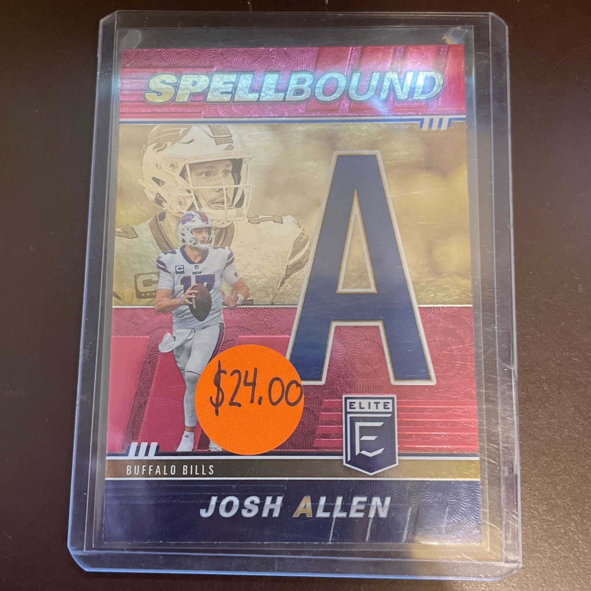 Josh Allen Elite Spellbound pink A no. SB-JA1