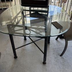 Glass table