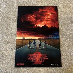 Stranger Things Season 2 Poster