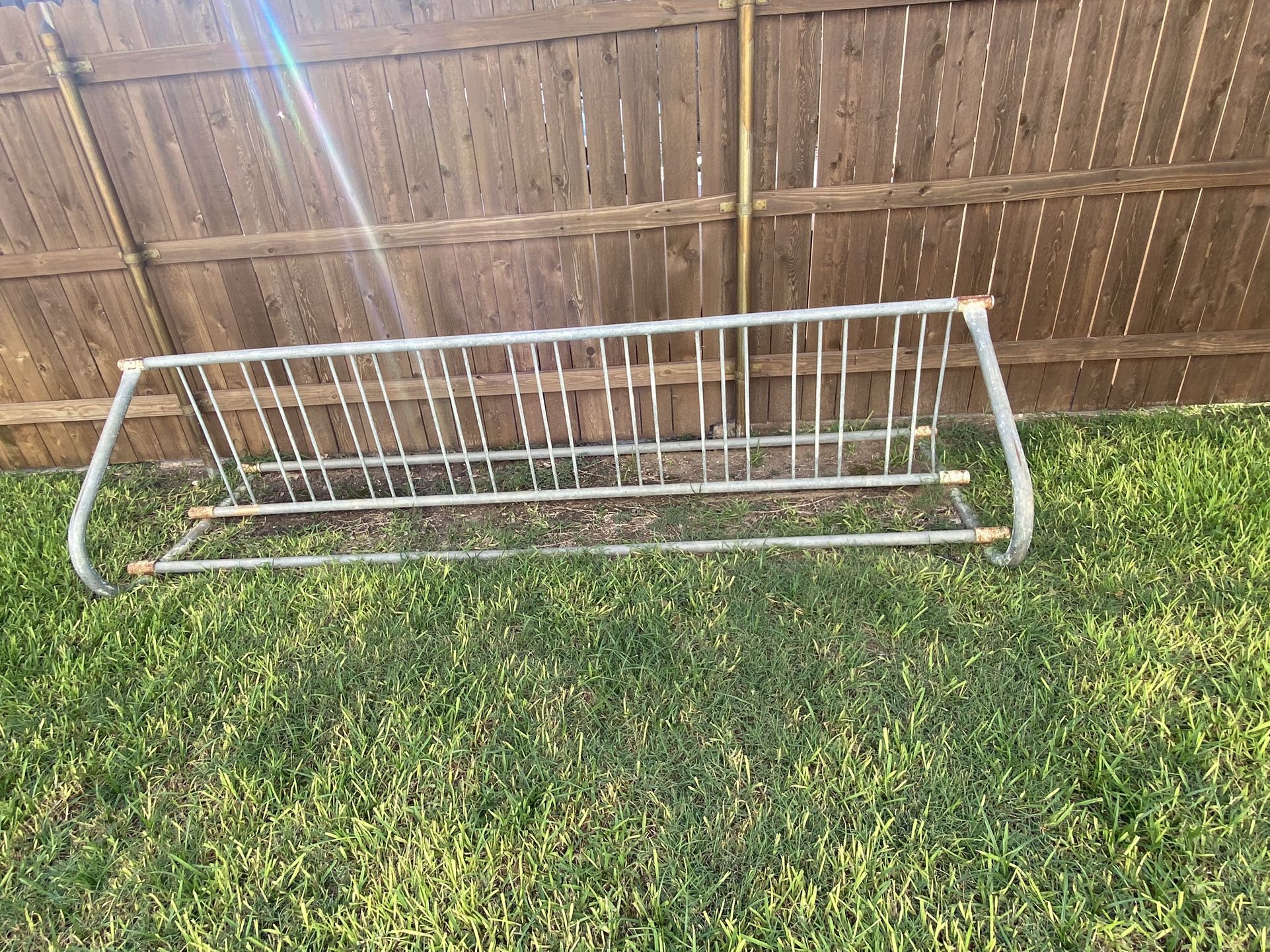 Bike rack.