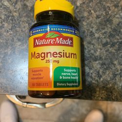 Nature Made Magnesium 100 Tablets 