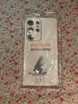 Clear Samsung Galaxy S24 Ultra Phone Case