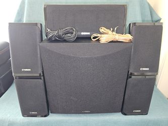 USED Yamaha 5.1 Speaker System (with Subwoofer)