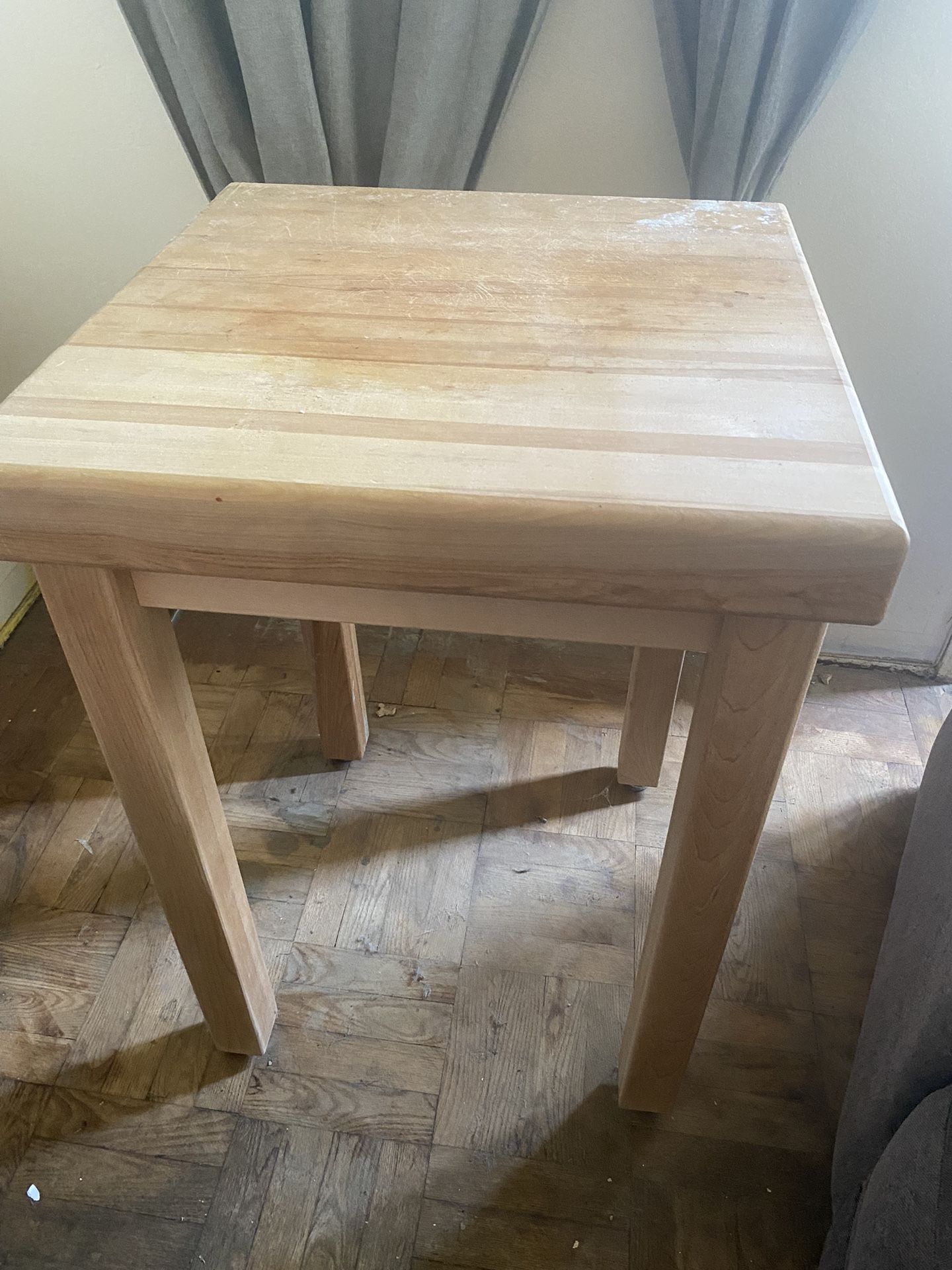 Butcher Block Table