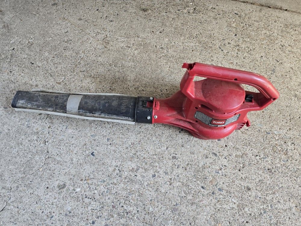 Toro Corded Blower (Please Read)