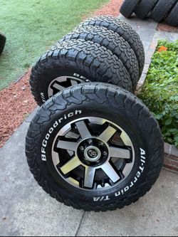 Toyota Tacoma rims and tires 4Runner rims