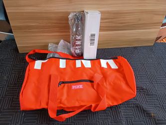 Victoria's Secret Pink Duffle Bag and Tote Bag Set