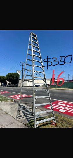 Excellent condition, 16 feet and more sizes available aluminum 🪜