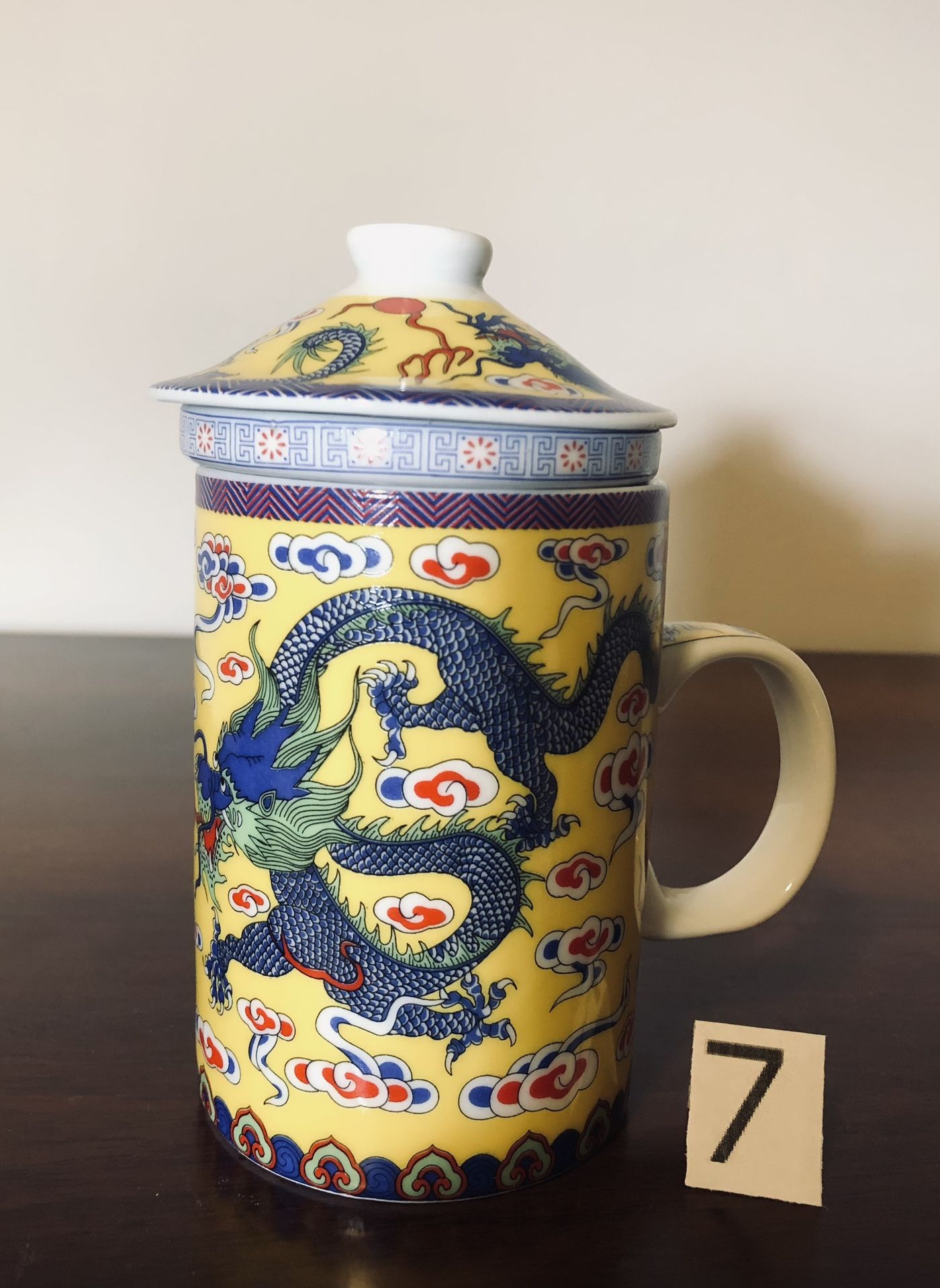 Porcelain 3/set With Filter Mug