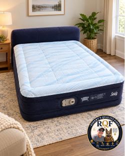 Sealy Inflatable Air Mattress with Headboard
